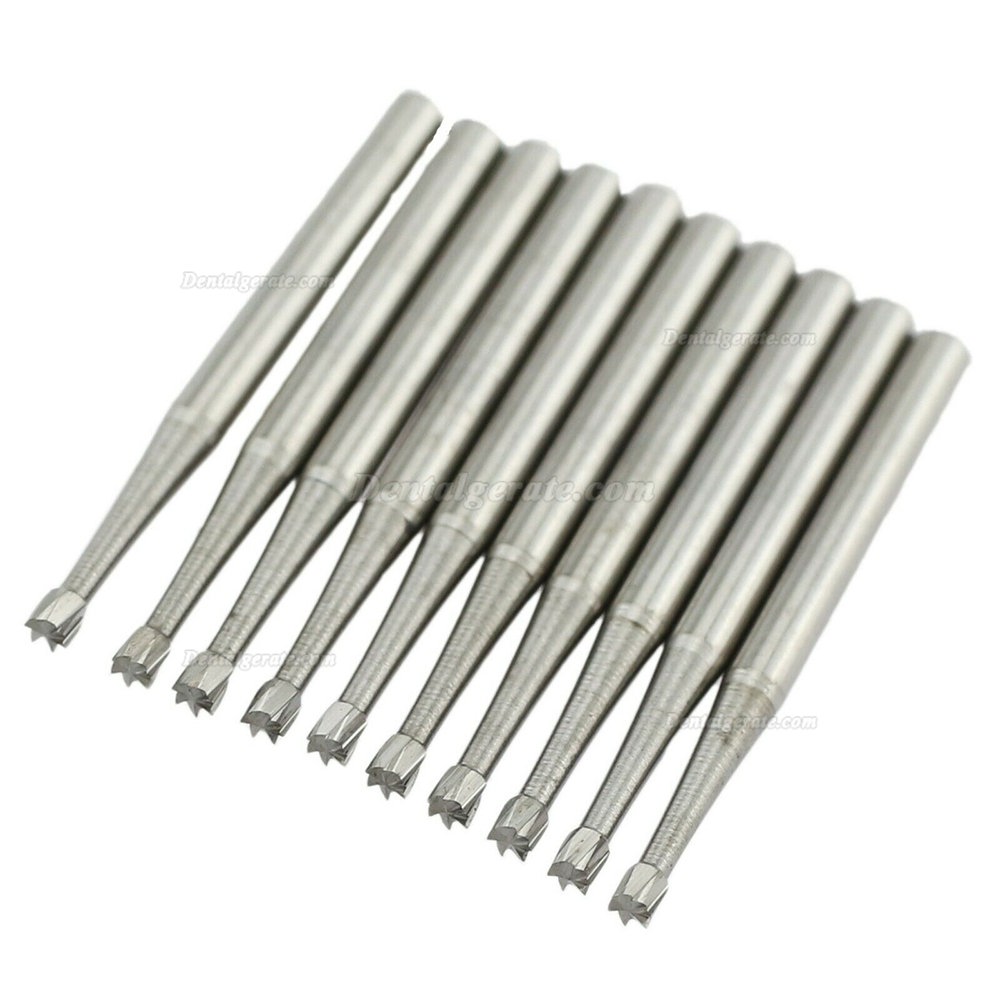 10 St&uuml;ck SBT FG 35 36 37 FG-Schaft Hartmetallbohrer Zahnmedizin 1.6mm Umgekehrter Kegel Zahnbohrer